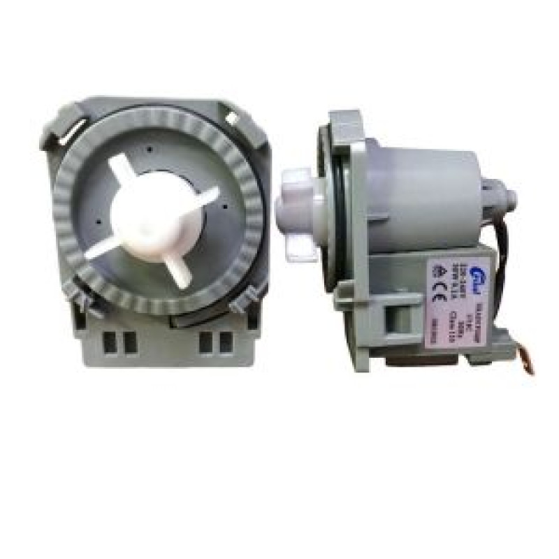 Сливной насос 30w, 4 защелки, помпа для посудомоечной машины Candy Hansa Midea Korting Lex